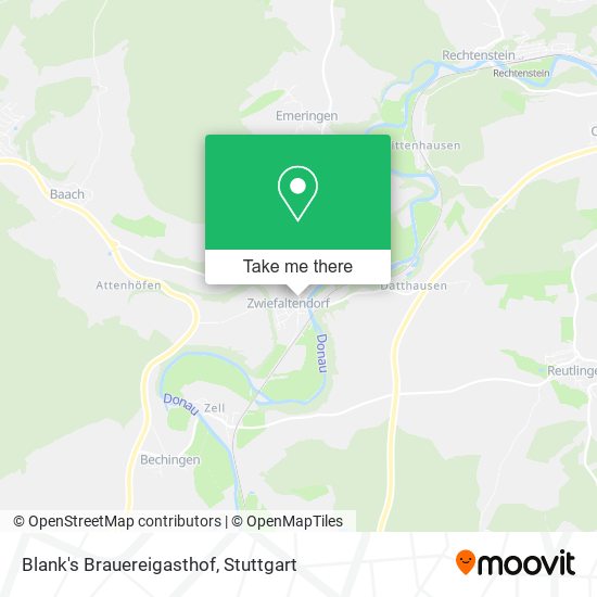 Blank's Brauereigasthof map