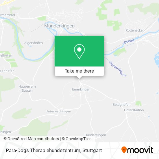 Карта Para-Dogs Therapiehundezentrum