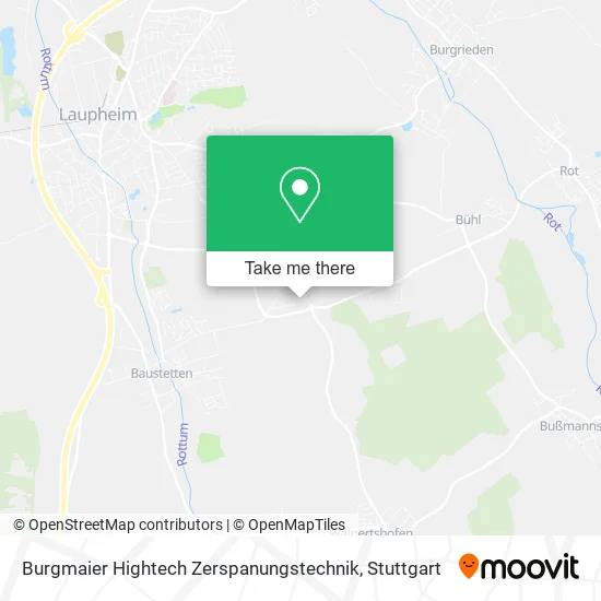 Карта Burgmaier Hightech Zerspanungstechnik