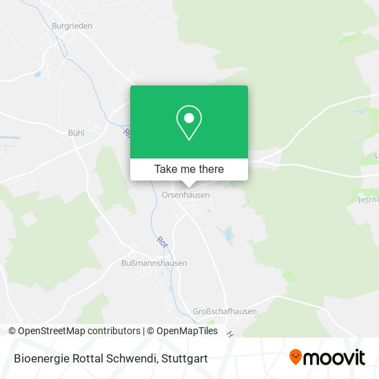 Bioenergie Rottal Schwendi map