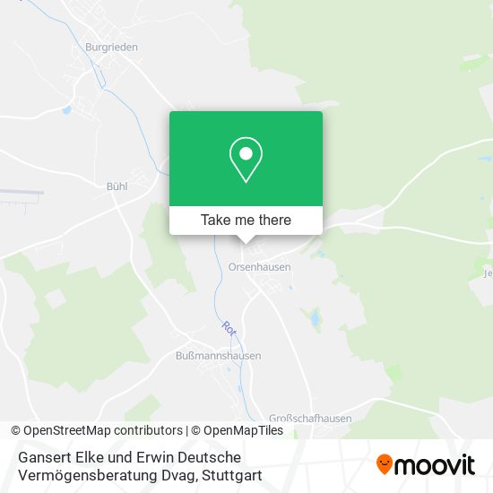 Gansert Elke und Erwin Deutsche Vermögensberatung Dvag map