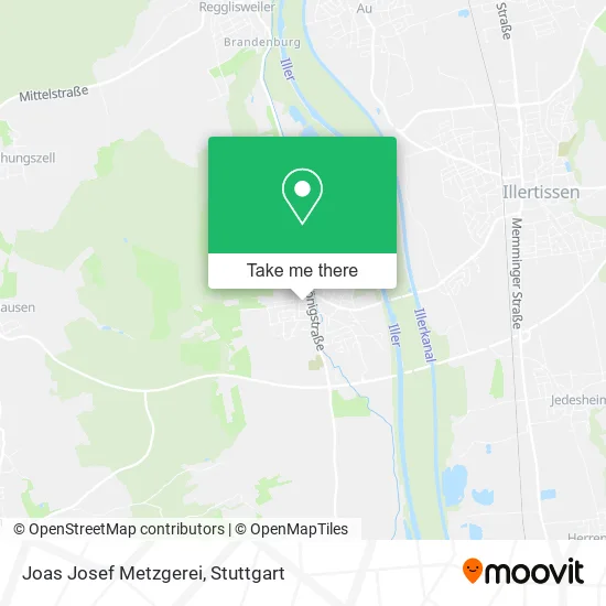 Карта Joas Josef Metzgerei