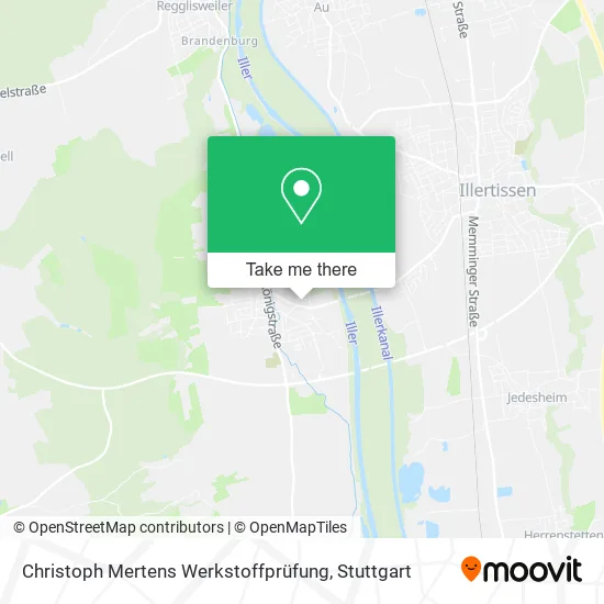 Карта Christoph Mertens Werkstoffprüfung