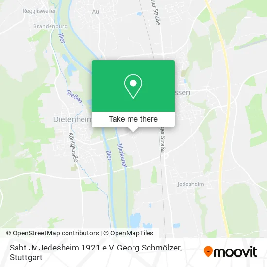 Карта Sabt Jv Jedesheim 1921 e.V. Georg Schmölzer