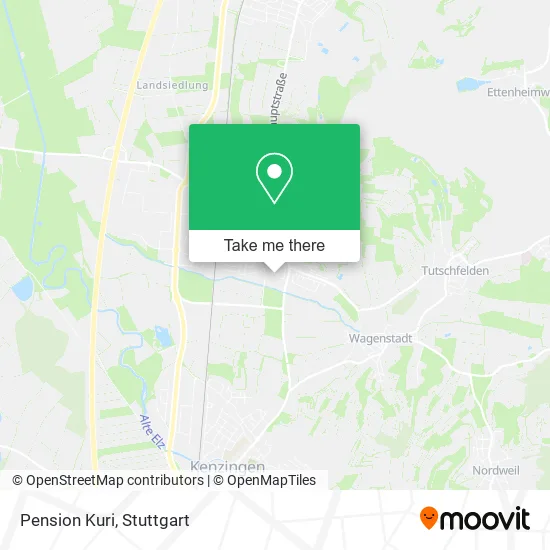 Карта Pension Kuri