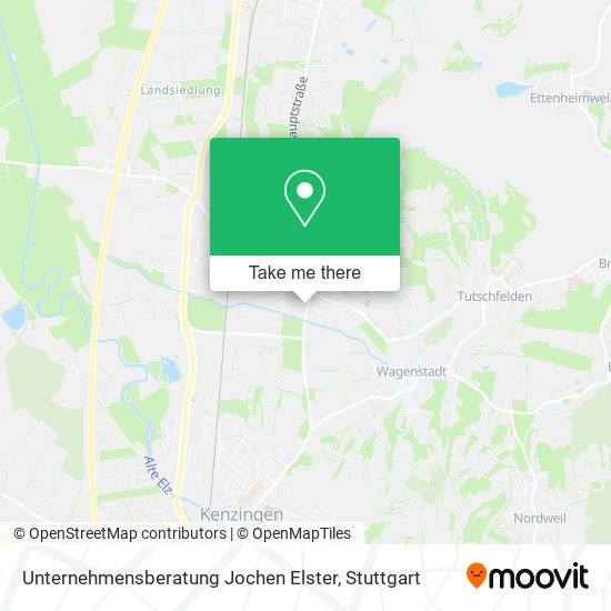 Unternehmensberatung Jochen Elster map