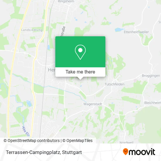 Карта Terrassen-Campingplatz