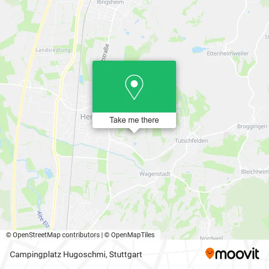 Карта Campingplatz Hugoschmi