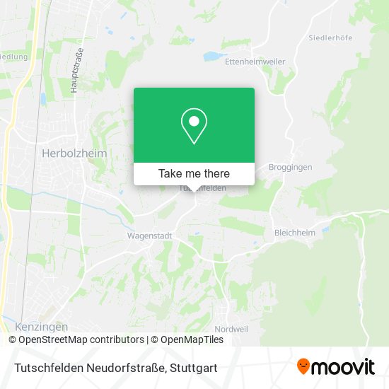 Tutschfelden Neudorfstraße map