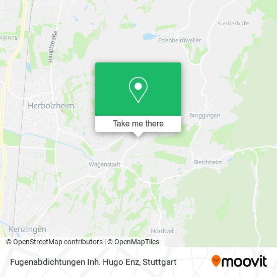 Fugenabdichtungen Inh. Hugo Enz map