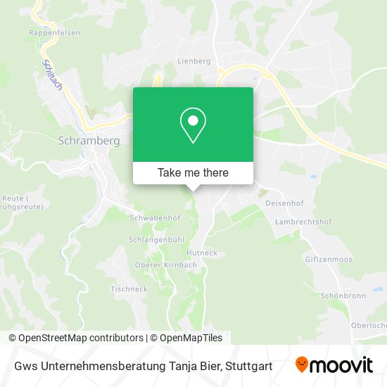Gws Unternehmensberatung Tanja Bier map