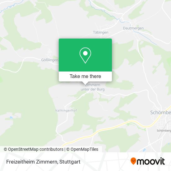 Freizeitheim Zimmern map