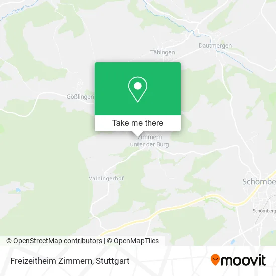 Карта Freizeitheim Zimmern