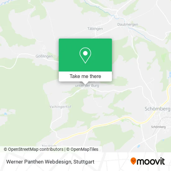 Карта Werner Panthen Webdesign