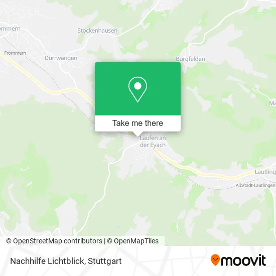 Карта Nachhilfe Lichtblick