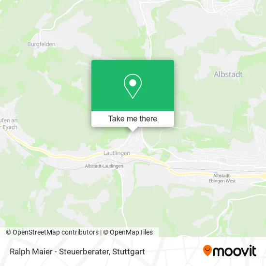 Карта Ralph Maier - Steuerberater