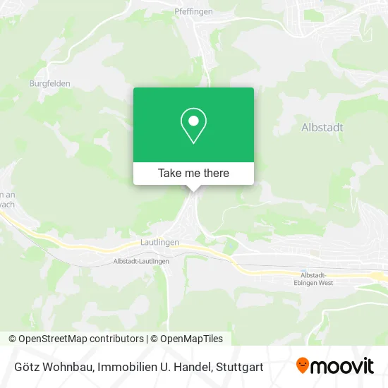 Карта Götz Wohnbau, Immobilien U. Handel