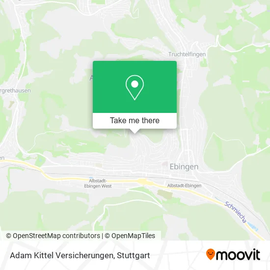 Карта Adam Kittel Versicherungen