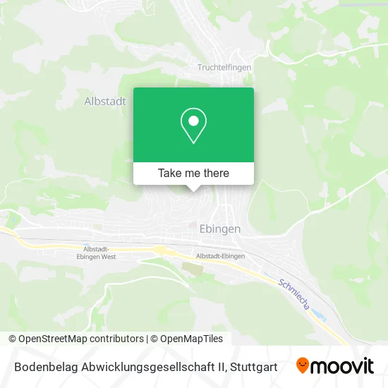 Карта Bodenbelag Abwicklungsgesellschaft II