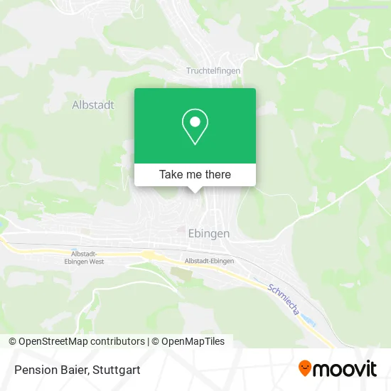 Карта Pension Baier