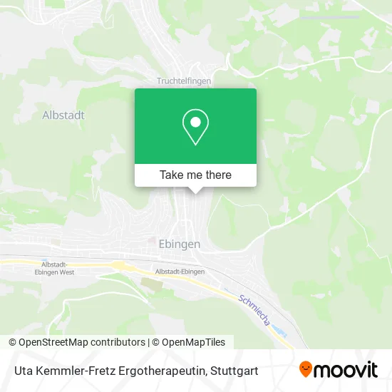 Карта Uta Kemmler-Fretz Ergotherapeutin