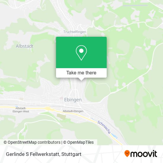 Gerlinde S Fellwerkstatt map