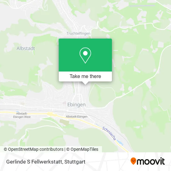 Карта Gerlinde S Fellwerkstatt