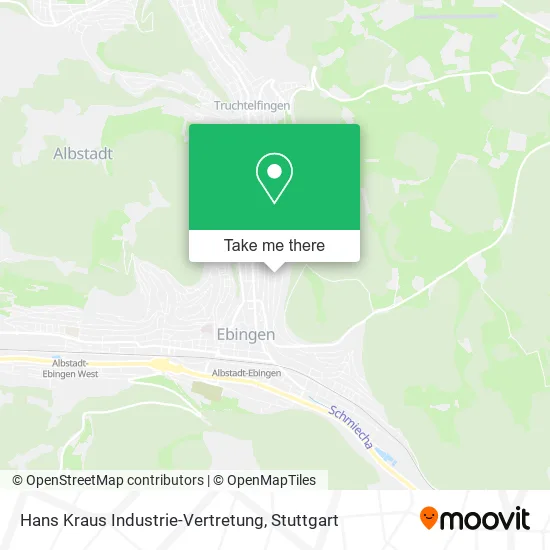 Карта Hans Kraus Industrie-Vertretung