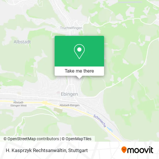 Карта H. Kasprzyk Rechtsanwältin