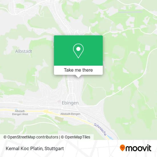 Kemal Koc Platin map