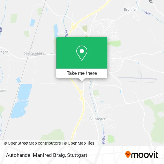 Карта Autohandel Manfred Braig