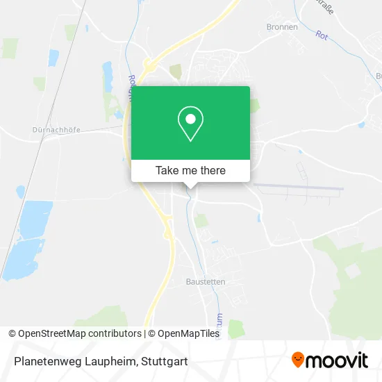 Карта Planetenweg Laupheim