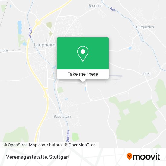 Vereinsgaststätte map