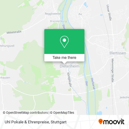 Uhl Pokale & Ehrenpreise map
