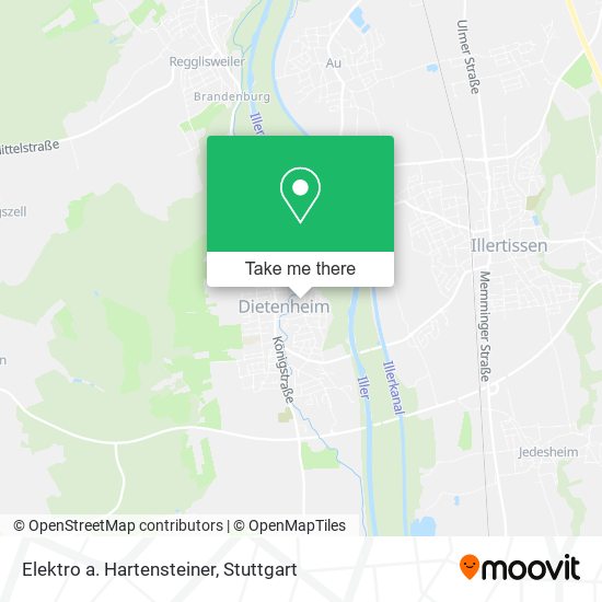 Карта Elektro a. Hartensteiner