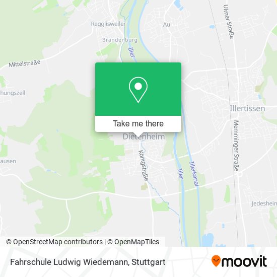 Fahrschule Ludwig Wiedemann map