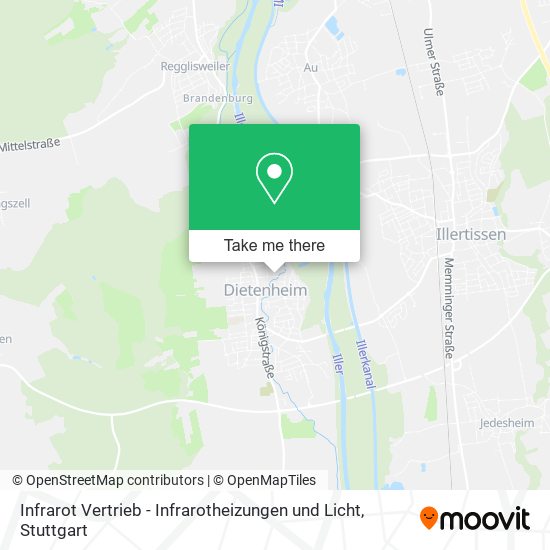 Infrarot Vertrieb - Infrarotheizungen und Licht map