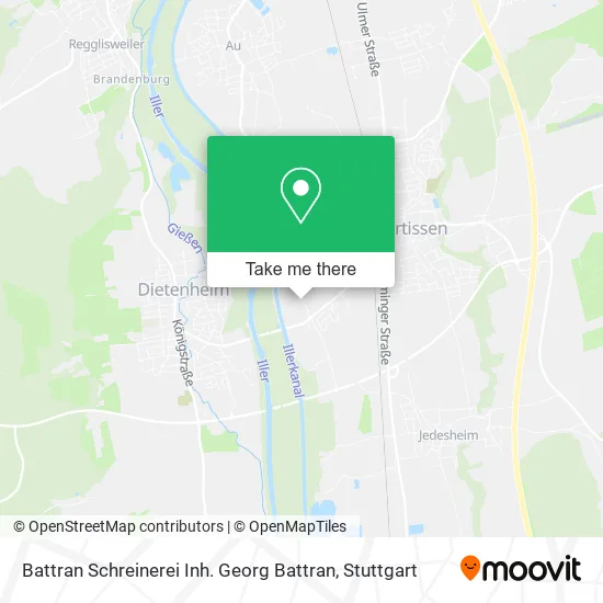 Карта Battran Schreinerei Inh. Georg Battran