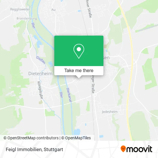 Карта Feigl Immobilien
