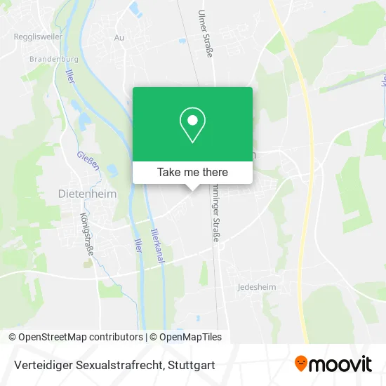 Карта Verteidiger Sexualstrafrecht