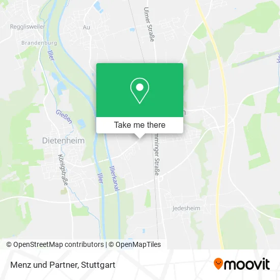 Карта Menz und Partner