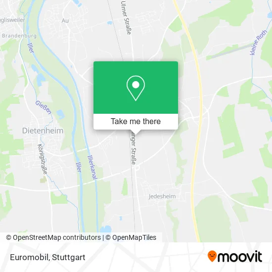 Карта Euromobil