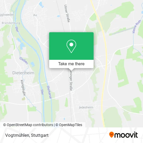 Карта Vogtmühlen