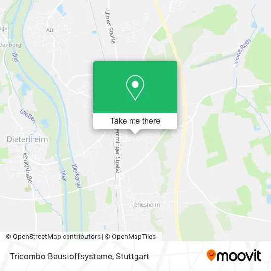 Карта Tricombo Baustoffsysteme