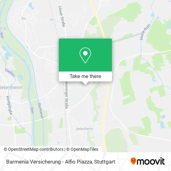 Карта Barmenia Versicherung - Alfio Piazza