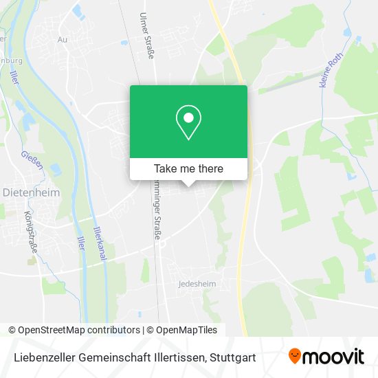 Liebenzeller Gemeinschaft Illertissen map