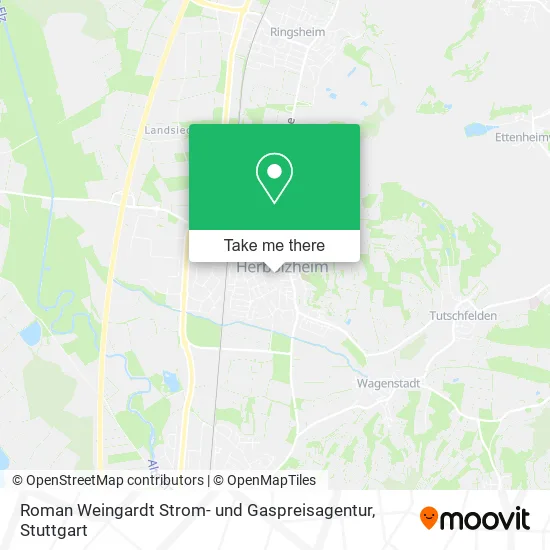 Карта Roman Weingardt Strom- und Gaspreisagentur