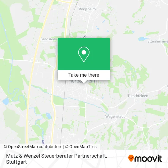 Карта Mutz & Wenzel Steuerberater Partnerschaft