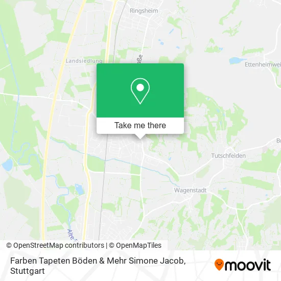 Карта Farben Tapeten Böden & Mehr Simone Jacob