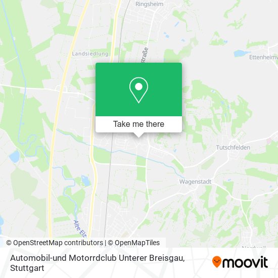 Карта Automobil-und Motorrdclub Unterer Breisgau